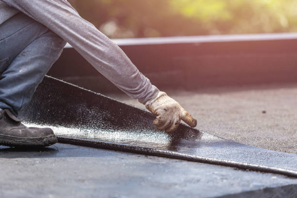 Professional Crawl Space Encapsulation technician working in South Vienna, OH